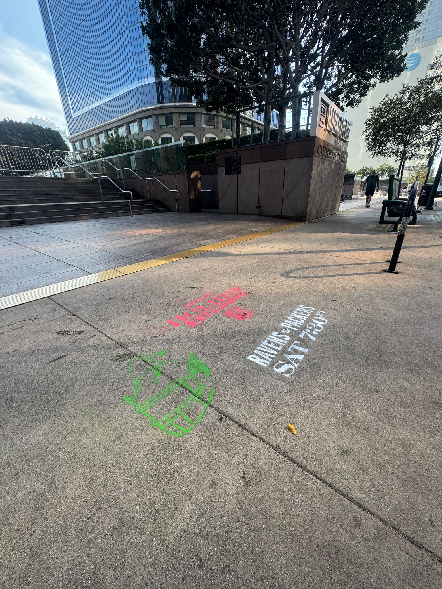 Stencil 3.2 Grand Ave Moca Museum Area